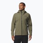 Pánská softshellová bunda Columbia Tennen Mountain Hooded Softshell stone green