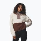 Dámská fleecová mikina Columbia Sequoia Grove II Half Zip Fleece dark stone/tobacco/iron