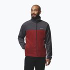 Pánská fleecová mikina Columbia Steens Mountain Full Zip 2.0 Shark/Red Oxide