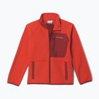 Dětská fleecová mikina Columbia Fast Trek V Full Zip super sonic/red oxide