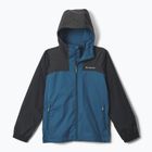 Dětská nepromokavá bunda Columbia Rainy Trails III Fleece Lined phoenix blue/black