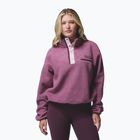Dámská fleecová mikina Columbia Helvetia II Cropped Half Snap Fleece antique mauve/mineral pink