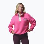 Dámská fleecová mikina Columbia Helvetia II Cropped Half Snap Fleece nico/dark stone