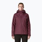 Dámská nepromokavá bunda Patagonia Insulated Boulder Fork Rain berry fig