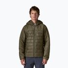 Pánská zateplená bunda Patagonia Hi-Loft Nano Puff Hoody basin green