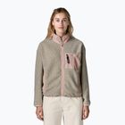 Dámská fleecová mikina Patagonia Synchilla oatmeal heather w/pink frost