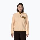Dámská fleecová mikina Patagonia Lightweight Synchilla Snap-T Pullover natural