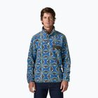 Pánská fleecová mikina Patagonia Lightweight Synchilla Snap-T Pullover deep freeze: forge grey