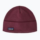 Zimní čepice Patagonia R1 Air Beanie berry fig