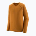 Pánská termo mikina Patagonia Capilene Midweight Crew cinnamon brown