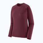 Dámská termo mikina Patagonia Capilene Termal Weight Crew berry fig