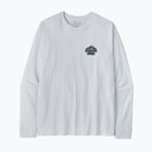 Pánské tričko Longsleeve Patagonia Great Waves Responsibili-Tee LS fiber white