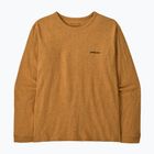 Dámské tričko Longsleeve Patagonia P-6 Logo Responsibili-Tee LS dried mango