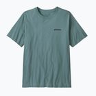 Pánské tričko na lezení Patagonia P-6 Logo blue sage