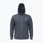 Pánská tréninková bunda Under Armour Tech Utility Woven Jacket downpour gray/white