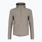Pánská běžecká bunda HOKA Sky Glow Half Zip pebble grey