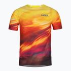 Pánské běžecké tričko HOKA Race Day Short Sleeve TR PRT hoka citrus print