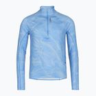 Pánská běžecká mikina HOKA Skyform Half Zip CLF PRT mineral blue
