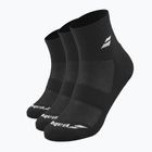Ponožky Babolat Quarter 3 Pack black/black