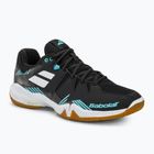 Pánské boty na badminton Babolat Shadow Spirit black/light blue