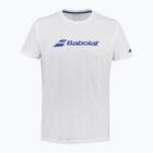Pánské tričko  Babolat Exercise Babolat white/white