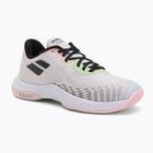 Boty na badminton Babolat Shadow Spirit 2 W white/white