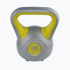 Kettlebell Sveltus Fit 4 kg šedá/žlutá