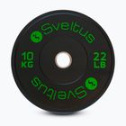 Olympijský bumper kotouč Sveltus Training Olympic Disc 10 kg black