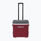 Turistická chladnička Igloo Latitude 30 Qt Roller 28 l industrial red/ meteorite