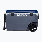 Turistická chladnička Igloo Maxcold Latitude 90 Qt Roller 85 l carbonite/aegean sea