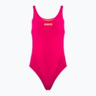 Jednodílné dámské plavky arena Team Swim Tech Solid červené 004763/960