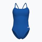 Dámské jednodílné plavky arena Lace Back Solid royal/white
