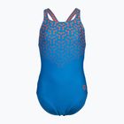 Dětské jednodílné plavky arena Kikko V Swim Pro Back blue china/calypso coral