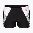 Pánské plavky arena Stripe Short black/white/multi