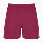 Pánské plavecké šortky arena Fundamentals Boxer R dark purple/calypso coral