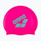 Plavecká čepice Arena Big Logo shocking pink/water
