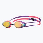 Plavecké brýle Arena Tracks Mirror copper/plum/bright coral