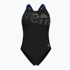 Dámské jednodílné plavky Arena Flowing V Back black/navy