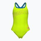 Dámské jednodílné plavky Arena Logo Swim Pro artic lime/blue china