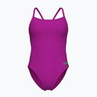 Dámské jednodílné plavky Arena Team Swimsuit Challenge Solid very fuchsia/team green