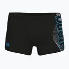 Pánské plavecké boxerky arena Basic Swim Short black/turquoise