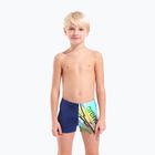 Chlapecké plavecké boxerky arena Loud Swim Short navy/multi