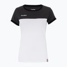 Dámské tenisové tričko Tecnifibre Stretch bílo-černé 22LAF1 F1