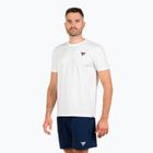 Pánské tenisové tričko Tecnifibre Graphic Tee Stretch white