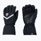 Pánské lyžařské rukavice Rossignol Legend Impr black/white