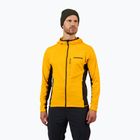 Pánská mikina Rossignol Blackside Mix Full Zip Hoodie Fleece saffron yellow
