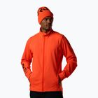 Pánská mikina Rossignol Hero Stretch Fleece neon red