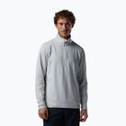 Pánská lyžařská mikina Rossignol Mid Layer Stertch Half Zip light grey