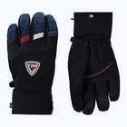 Pánské lyžařské rukavice Rossignol Strato R-Shell Dry dark navy