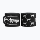 Boxerské bandáže Venum Hand Wraps černá/bílá